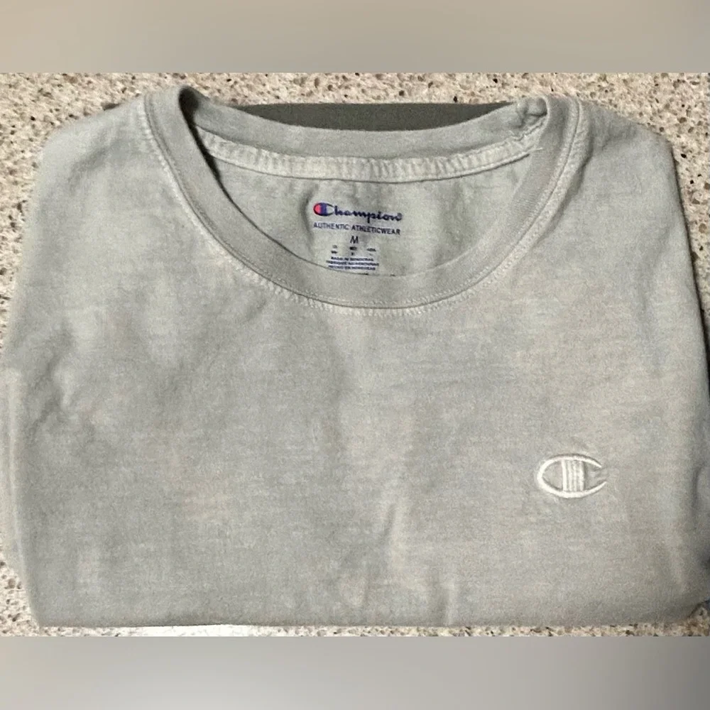 Champion thick %100 Cottenone green, one blue Athletic T-Shirt,price is for both - Picture 2 of 8